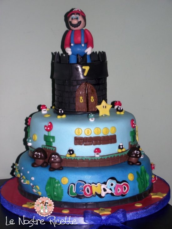 Super Mario Cake whow  Torta mario, Torte, Festa di compleanno super mario