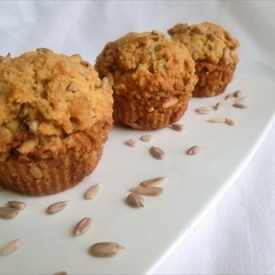 Muffins ai semi di girasole