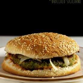 Burger di broccolo siciliano